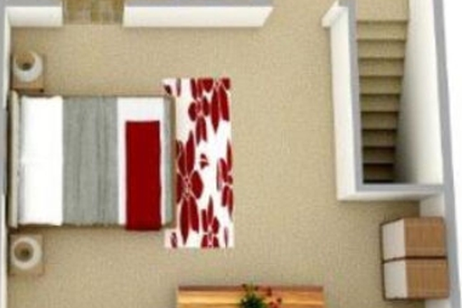 Bedroom, half bath - Harbor Point, Next to Campus Townhome