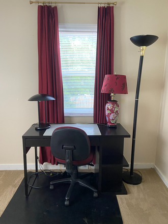 Desk area - Best Deal start at $750 mo, util incl. 2 furn. rooms, Decatur, close to MARTA/Emory Bus House