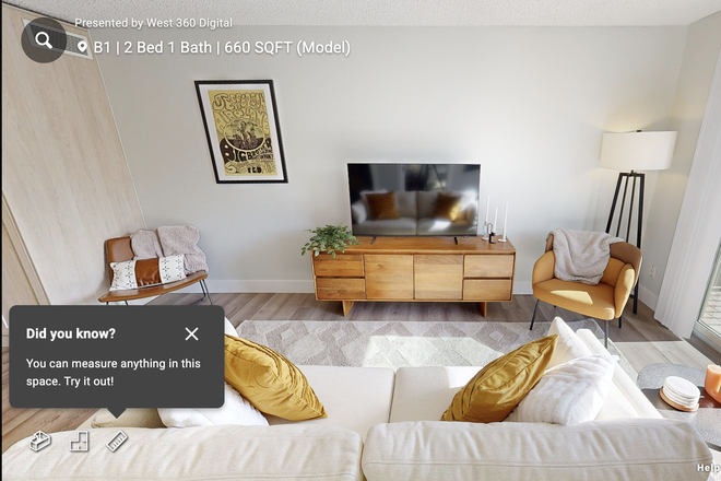 just photos from the 3D tour since I am subletting a place I havent moved into yet. - Mountainaire Apartments