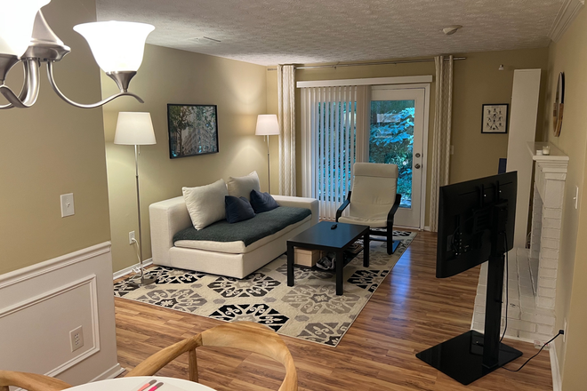 Living room - $1800 - 2 Bed / 2 Bath Condo 2 Miles From Emory