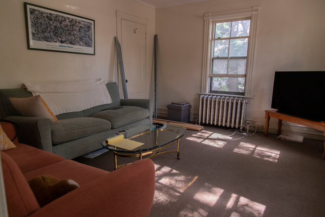 living room - 31School St., modern 1 bedroom, Apartments