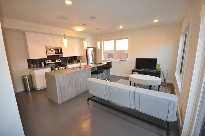 LIVING - STUNNING 3 BED/1.5 BATH WITH PRIVATE ROOF DECK! 9/1/25! Apartments