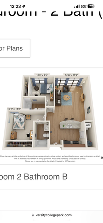 Floor plan - The Varsity Apartments