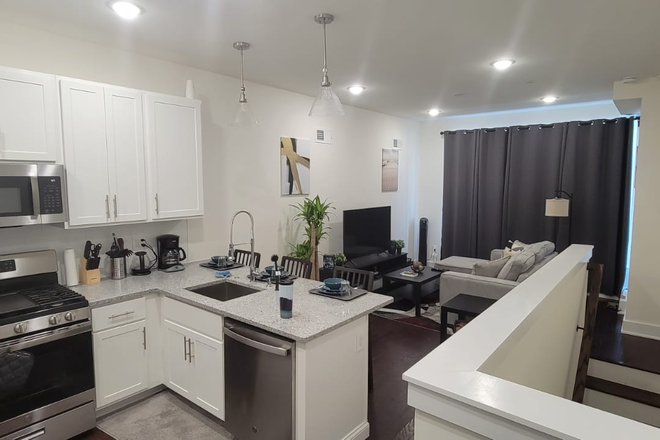 Living room - 512 W Montgomery Condo