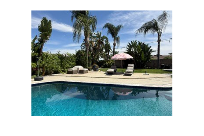 Pool and backyard - Fully remodeled, furnished with 2 rooms & 1 bath! Close to 10 Fwy in the beautiful city of Apartments