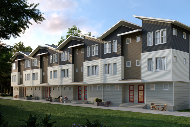 Front view - Brand-New 4BR Townhomes - Eight at State