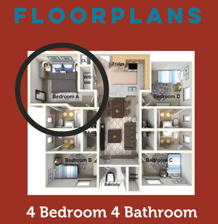 The master bedroom - Block 36 - Master bedroom Apartments