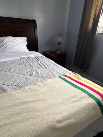 Bedroom and nightstand - Female student 1 bedroom rental House