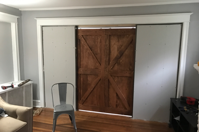 BARN DOORS - Fully furnished 5231 Rexford rd Philadelphia Pa 19131 House