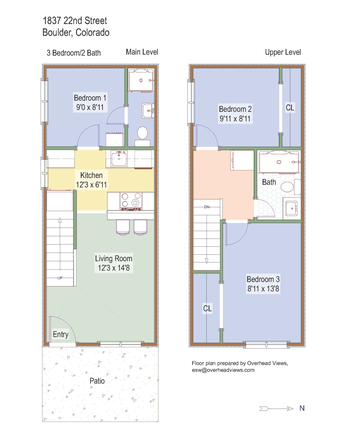 1837 22nd - 1837 22nd (3BR/ 2BA) Apartments