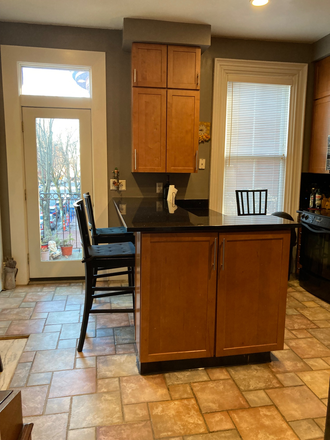 Kitchen - BOSTON SOUTH END FULLY FURNISHED MODERN 2 BED ONE BATH. HEAT HOT WATER, WIFI, TV INCLUDED. Triplex