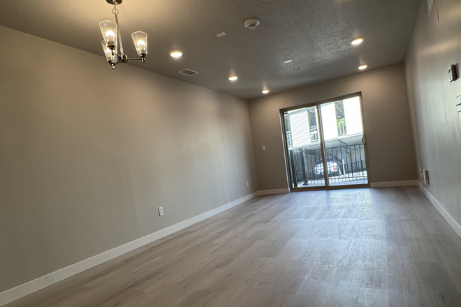 Main room - 2 Bedroom, 1 Bath walking to Trax, University Condo