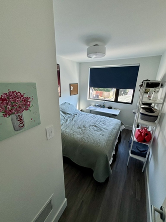 Bedroom A: $1830 Private room with Double sized bed - Private room for female in a shared laneway house at Annette St, Toronto! Utilities included!