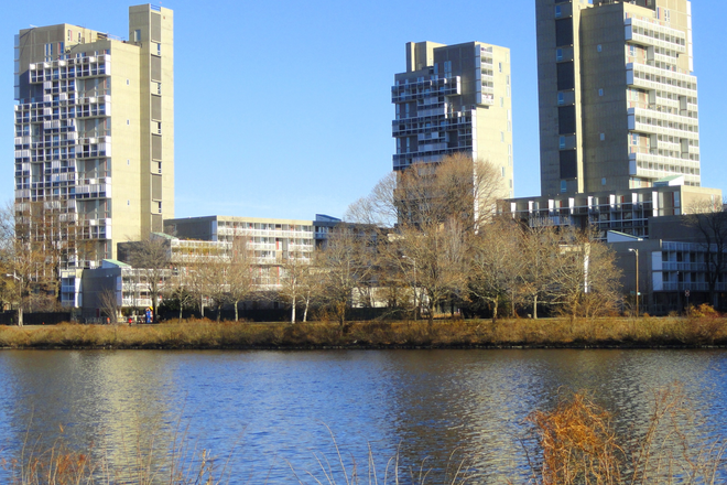 Peabody Terrace Apartments - High-Floor Furnished Studio at Peabody Terrace w/ Balcony, Beginning of Lease Sublet