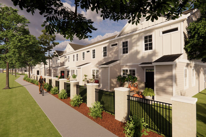 Exterior Rendering - LEASING SPECIAL - First 6 to 8 weeks FREE - Wrightsville Townes Townhomes