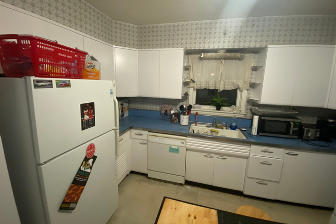 4 - Kitty corner from N Campus Dr (walking distance) House