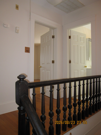 Stairs from 2nd floor to 3rd floor landing where unit is located. - Top Floor Two Bedroom with Parking and Roof Deck - Steps to Harvard Apartments