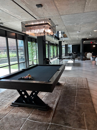 Common area - pool table - Stunning Summer Sublet in Park Place Apartments