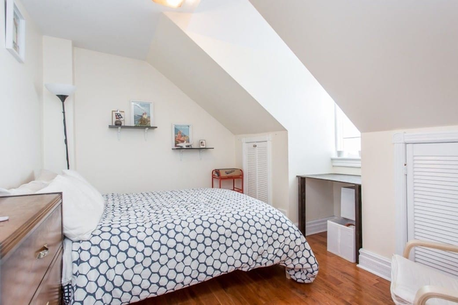 Bedroom - Renovated 2nd and 3rd floors of a Victorian House.
