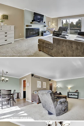 Living room - Apartment close to campus and on the MSU busline (Looking for roommate, cheap)