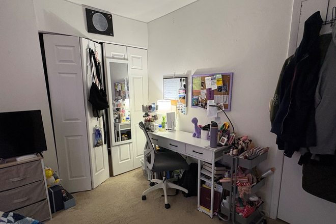 View of Room Closet - Foxridge 4-Bedroom Apartment, looking for a one-year tenant