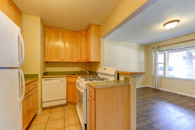 1503-1513 20th Street Kitchen and Living Room - 1503-1513 20th St Apartments