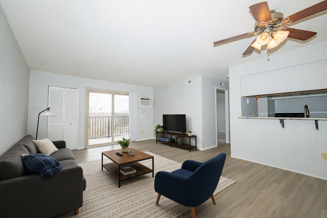 Staged Living Room - Deck Haus - 2971 Deckebach Avenue