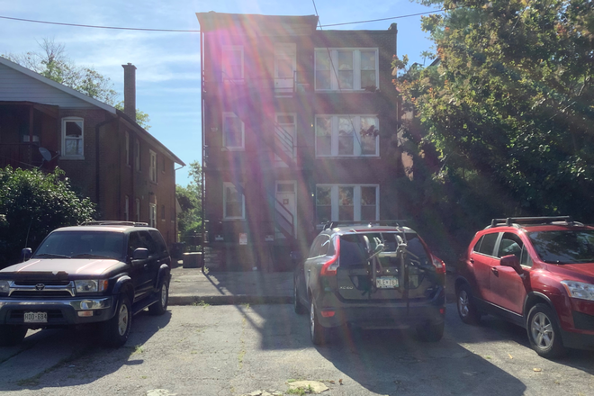 Rear with parking - Delmar Loop Triplex