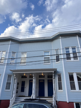 Outside view - Spacious apartment with access to backyard