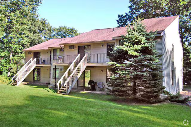 Outside view - Norwegian Woods Apartments