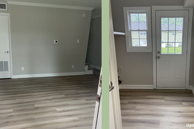 entrance and living room - Julia Ann townhouse