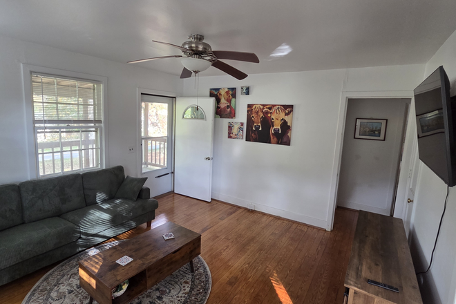 Living room to the bedrooms - Super Cool, 3 bed, Fully Furnished, Utilities Included, Starlink internet, sitting on 1 acre