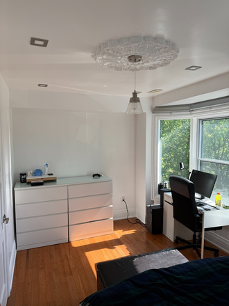 Bedroom - 1 Furnished Bedroom in Sunny 4 bedroom house with in suite laundry and balconies all uti