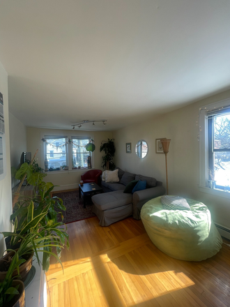 Living Room - Summer:Furnished room in shared home for female-Witherspoon St-Princeton