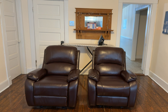 living room - Private room shared 3BR  5 min walk to MIT Apartments