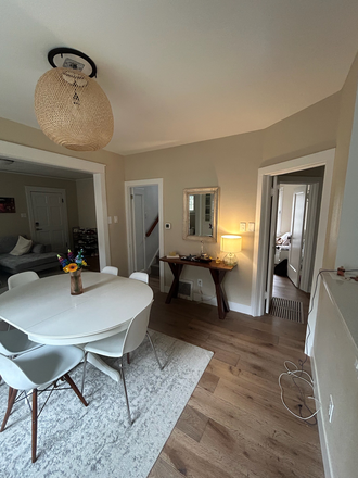 Dining room - House on 15th Street- SPRING SUBLEASE