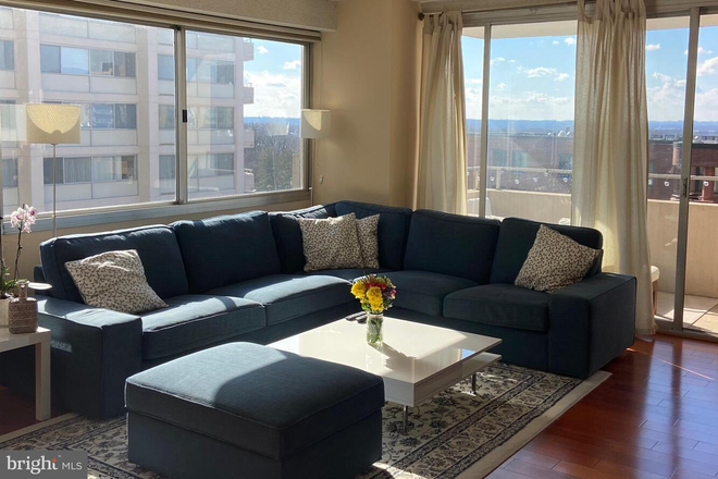 TV/Living Room - 2BR/BA Apartment for Rent – Friendship Heights (Near AU)
