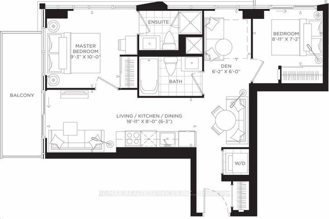 Room available is the one with the private terrace. - 1 bedroom on a 2bed 2bath near campus :)