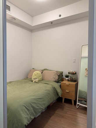 Bedroom - [Urgent Sublet] Private Den+Bath+Closet on College St. in a 1+1D (Male Roommate)