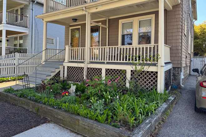 front porch - Chilton Street Apartment