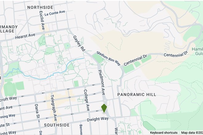 Map - 2 br 1 bath 10 min walk to campus 1 bedroom empty