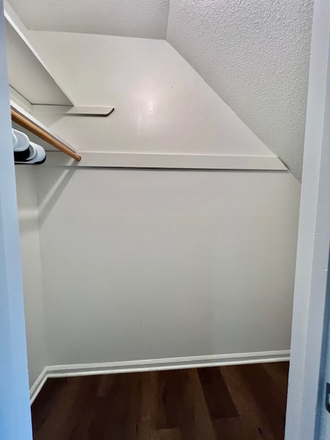Closet - ☀️ $1,485 — 2-Level 2BR/1.5BA Townhouse Condo near University Place, Available Aug 3,2026