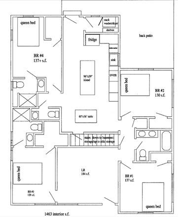 Remodeled floor plan - Undergoing renovation, furnished & easy walk to campus House