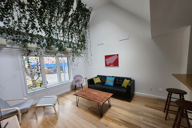 living room - 2 Bedroom in Roncesvalles Furnished Duplex