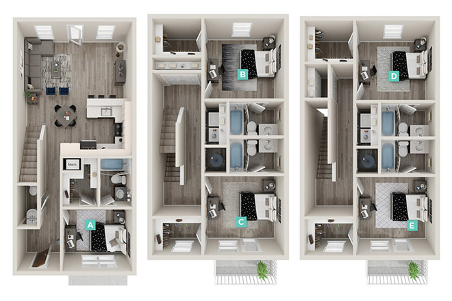 Bedroom C - The Retreat East