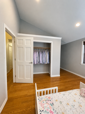 Primary bedroom - 2 bed + office, 2 Full Bath. No fee. 9/1. Close to Sloan. Quiet neighborhood Condo