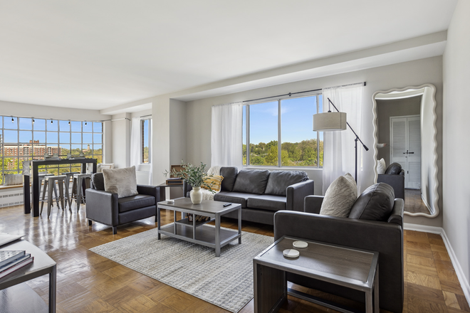 Living Room - Summer Apartment with Ensuite Bathroom, Included Utilities, and In-Unit Washer/Dryer & Close t