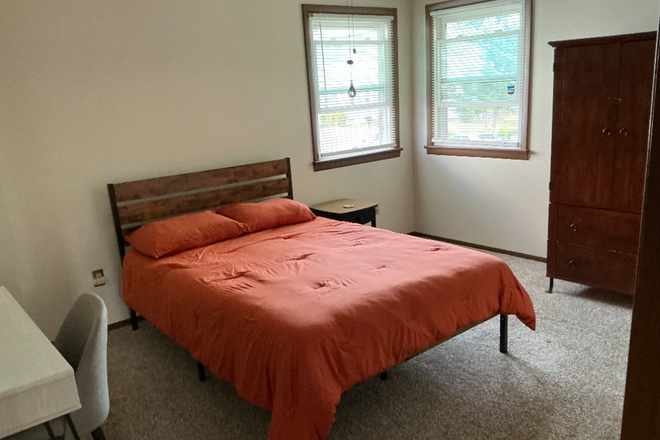 Orange Bedroom - PRIVATE BEDROOM IN HOUSE SHARE FOR MED STUDENTS