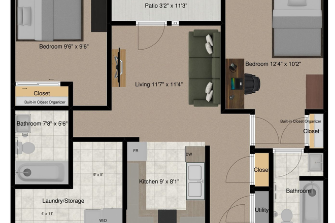 Structure - Apartment close to campus