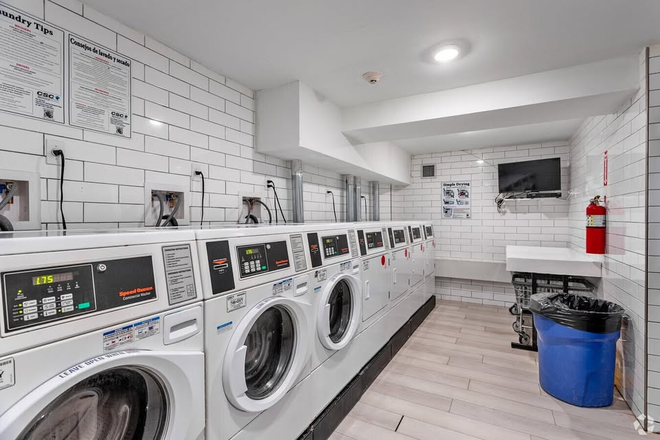 Laundry room underground - Private Room For Rent Apartments